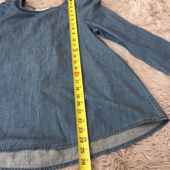 COPY - The Great | Chambray Loose fit blouse Sz 0 - Picture 5 of 11